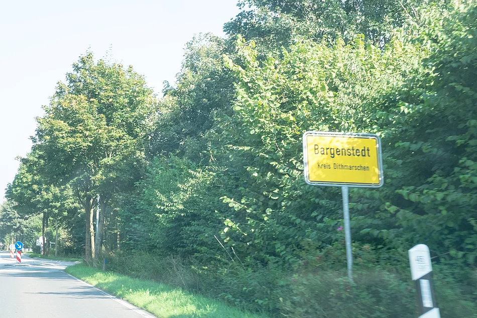 Ortsschild Bargenstedt Ortsschild Bargenstedt